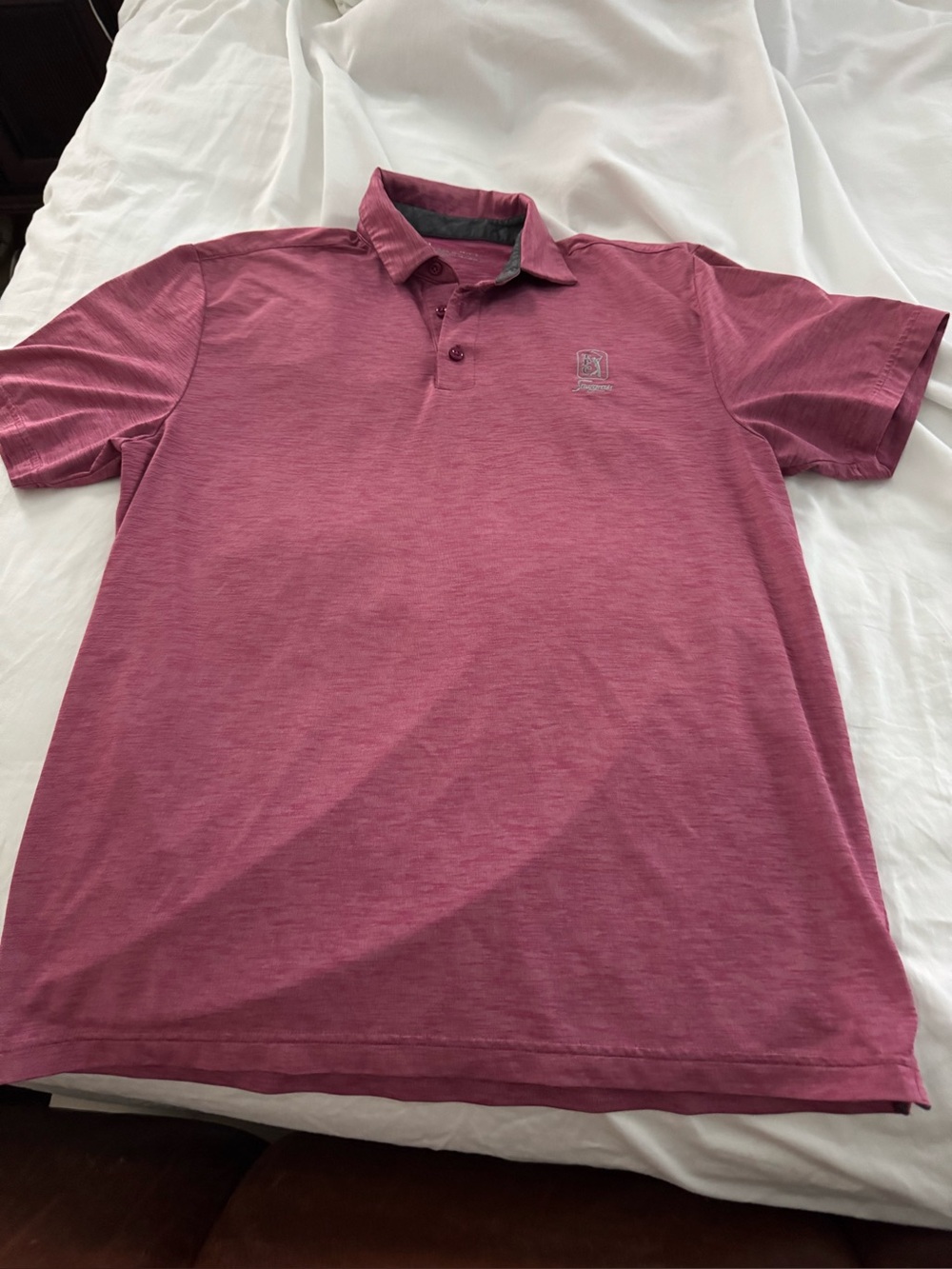 Under Armour Sawgrass Men's Polo Shirt - Burgundy -